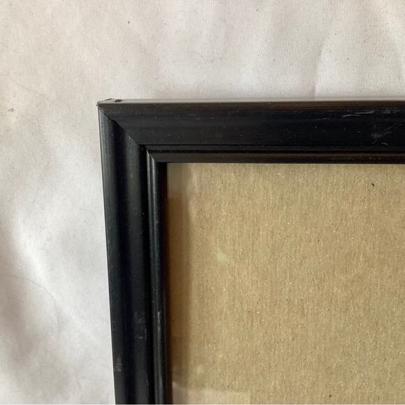 Black Plastic Picture Frame - Picture 2 of 3